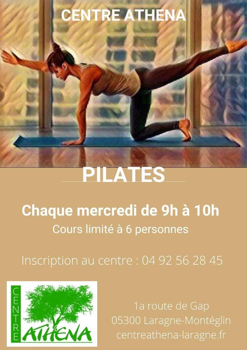 Centre Athena Laragne - Affiche-Pilates